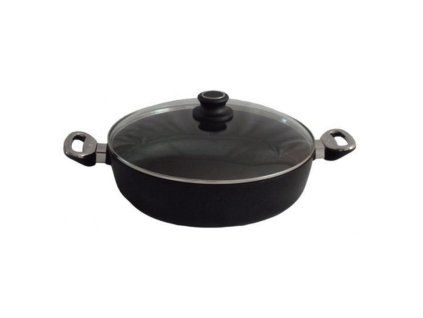 pánev d24x 7.5cm+PO skl., BAF 2,4l, servír., GIGANT litina, ind., 2ucha