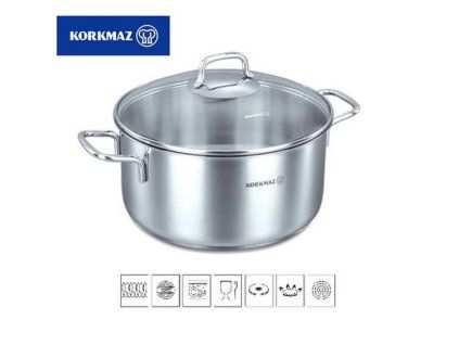 rendlík d16+PO skl. PERLA, 1,8l, v. 9cm, indukce, NR
