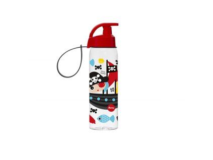 láhev 0,50l PIRÁT, nápitka, kryt, dětská, plast