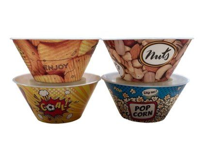 miska 0,75l MIX, 4dekory, plast