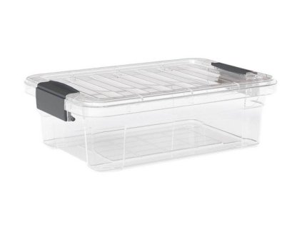 box 21,5l STORAGE Losk&Keep, 52,6x36,1x16,1cm, trans.plast