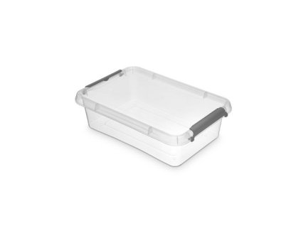 box  1,20l STORAGE Lock&Keep, 20,5x14x 6,5cm, transp.plast