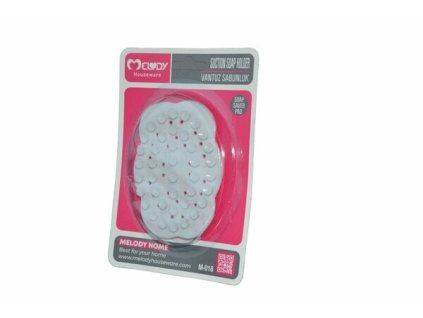 mýdlenka OVÁL 10x7,5x1cm s přísavkami, plast