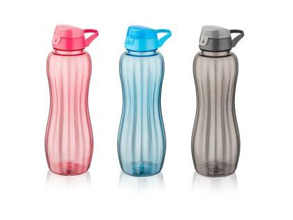 láhev 0,75l LEO, sport, 3barvy, plast