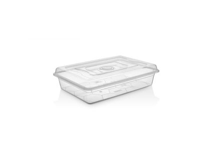 box  6,5l MULTI 42,5x30x10,5cm, víko, transp.plast