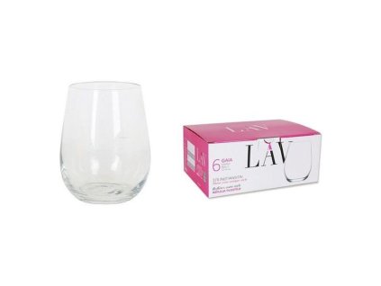 sklen. 360ml, 6ks, GAIA, (KNK,FAN) voda, whisky