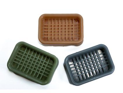 mýdlenka obd.12,5x8,55cm s miskou, 4barvy, plast