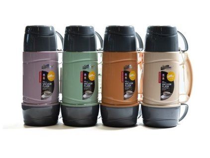 termokonvice 0,65l 4barvy, šálek, (73060), plast/sklo