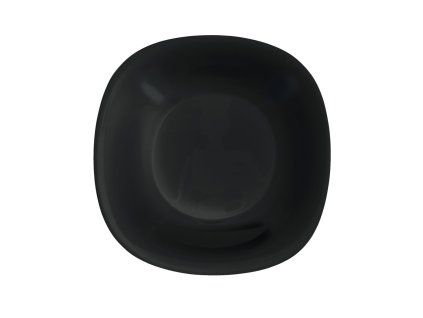 Hluboký talíř LUNA black 21,5x21,5 cm