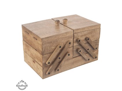 Kazeta na šití MANGO rozkládací 30,5x20x21 cm