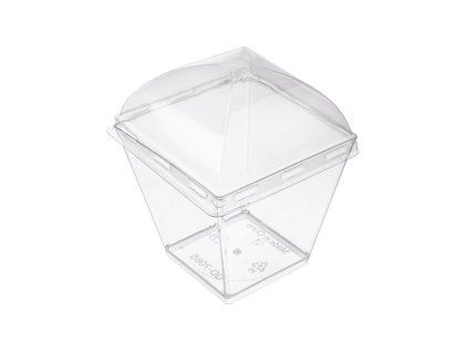 Pohárek s víčkem panna cotta 0,19 l 6 ks