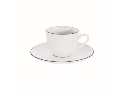 Hrnek s podšálkem Decora espresso 0,1 l 2 ks