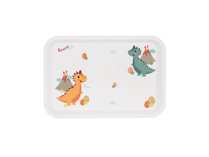 Servírovací dětský tác DINO 30,5x21 cm