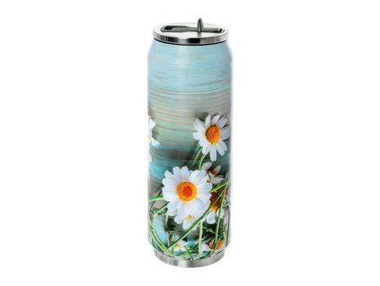 Termoska plechovka heřmánek 0,5 l