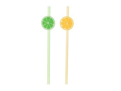 Nápojové brčko opakované použití LIMEPOP 6 ks