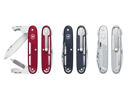 Kapesní nůž SYNERGY ALOX, 93 mm, stříbrný