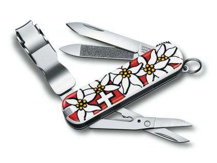 Kapesní nůž NAIL CLIP 580, 65 mm, Edelweiss