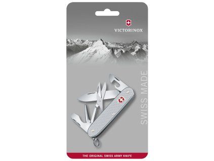 Kapesní nůž PIONEER X ALOX, 93 mm, stříbrný, blister