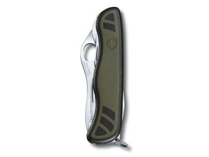 Kapesní nůž SWISS SOLDIERS KNIFE 08, 111 mm, zelený/černý, blister