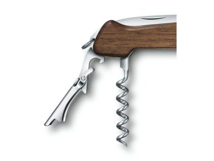 Kapesní nůž WINE MASTER WOOD, 130 mm, hnědý