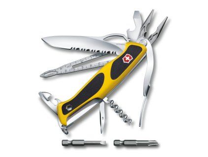 Kapesní nůž RANGER BOATSMAN MW GRIP, 130 mm, žlutý/černý