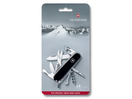 Kapesní nůž CLIMBER, 91 mm, černý, blister