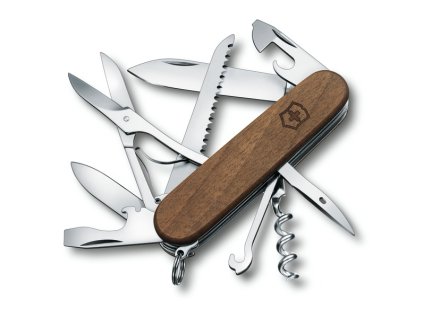 Kapesní nůž HUNTSMAN WOOD, 91 mm, hnědý