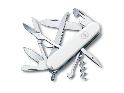 Kapesní nůž HUNTSMAN, 91 mm, bílý, blister