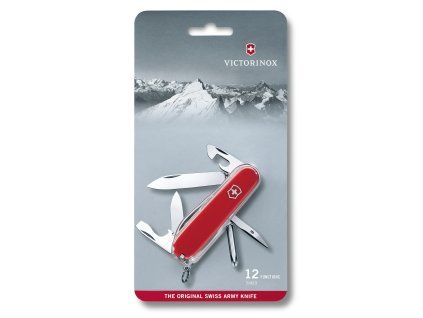 Kapesní nůž TINKER, 91 mm, červený, blister