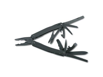 Kleště SWISS TOOL SPIRIT XBS, černé, nylonové pouzdro