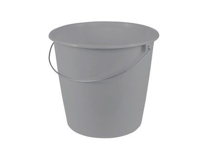Plastový kbelík KEEEPER 10l šedý