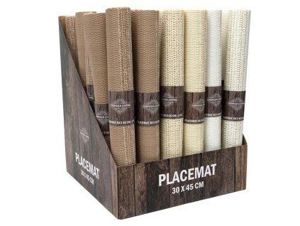 Plastové prostírání 30X45cm MIX barev