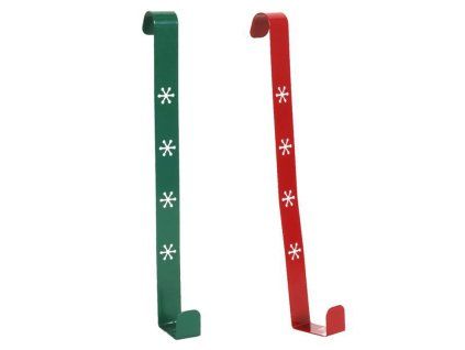 Držák na dveře na adventní věnec 35cm MIX barev