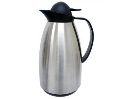 Nerezová termoska s dávkovačem TORO 1000ml skleněná vložka
