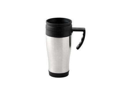 Nerezový termohrnek s plastovým víčkem  TORO 400ml