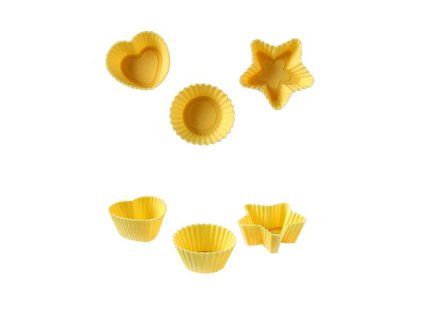 Silikonové košíčky na mini muffiny 32ks TORO 3,5cm