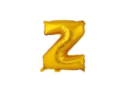 Balónek fóliový TORO písmenko "Z" 30cm