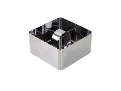 FORMA NA DORTÍK ČTVERCOVÁ 8X8X4CM, NEREZ