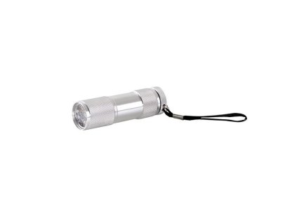 SVÍTILNA 9LED, 4 BARVY ASSORT,VČETNĚ BATERIÍ