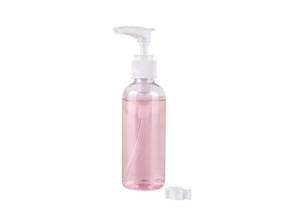 LAHVIČKA CESTOVNÍ S PUMPIČKOU 100ML PRŮHLEDNÁ