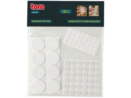 Samolepicí ochranná podložka TORO 125ks bílá