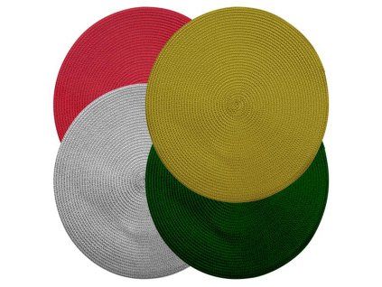 Tkané prostírání TORO 36cm MIX barev