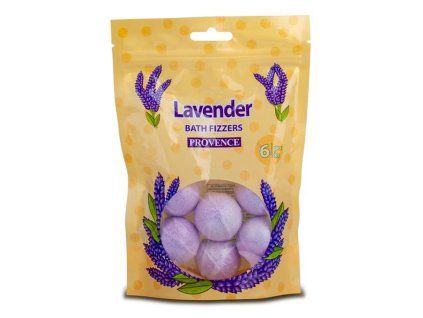 Šumivá bomba do koupele PROVENCE levandule 6x20g