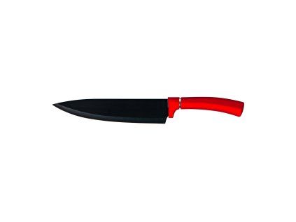 Kuchařský nůž KITCHISIMO Rosso nepřilnavý povrch