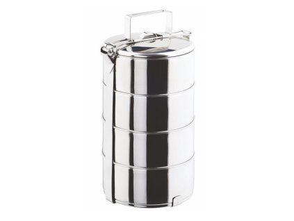 Jídlonosič TORO,  čtyři patra,  objem 4x1,25 l,   průměr  16 cm