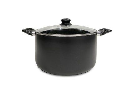 Hrnec s poklicí KITCHISIMO Nero ø28cm 8,5l nepřilnavý povrch