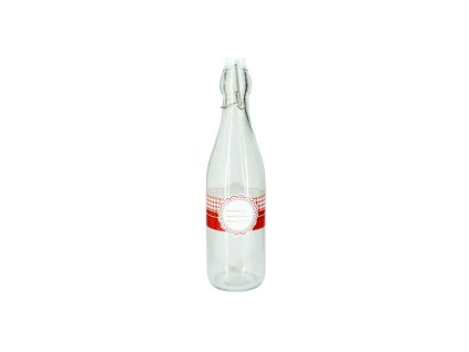 Skleněná láhev s patentním uzávěrem TORO 260ml domácí