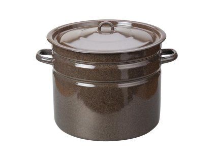 Smaltovaný hrnec s poklicí 20l