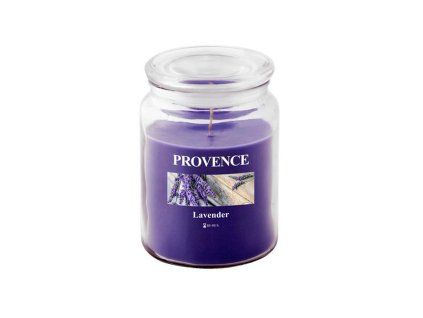 Vonná svíčka ve skle PROVENCE 95 hodin levandule