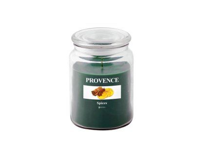 Vonná svíčka ve skle PROVENCE 95 hodin koření